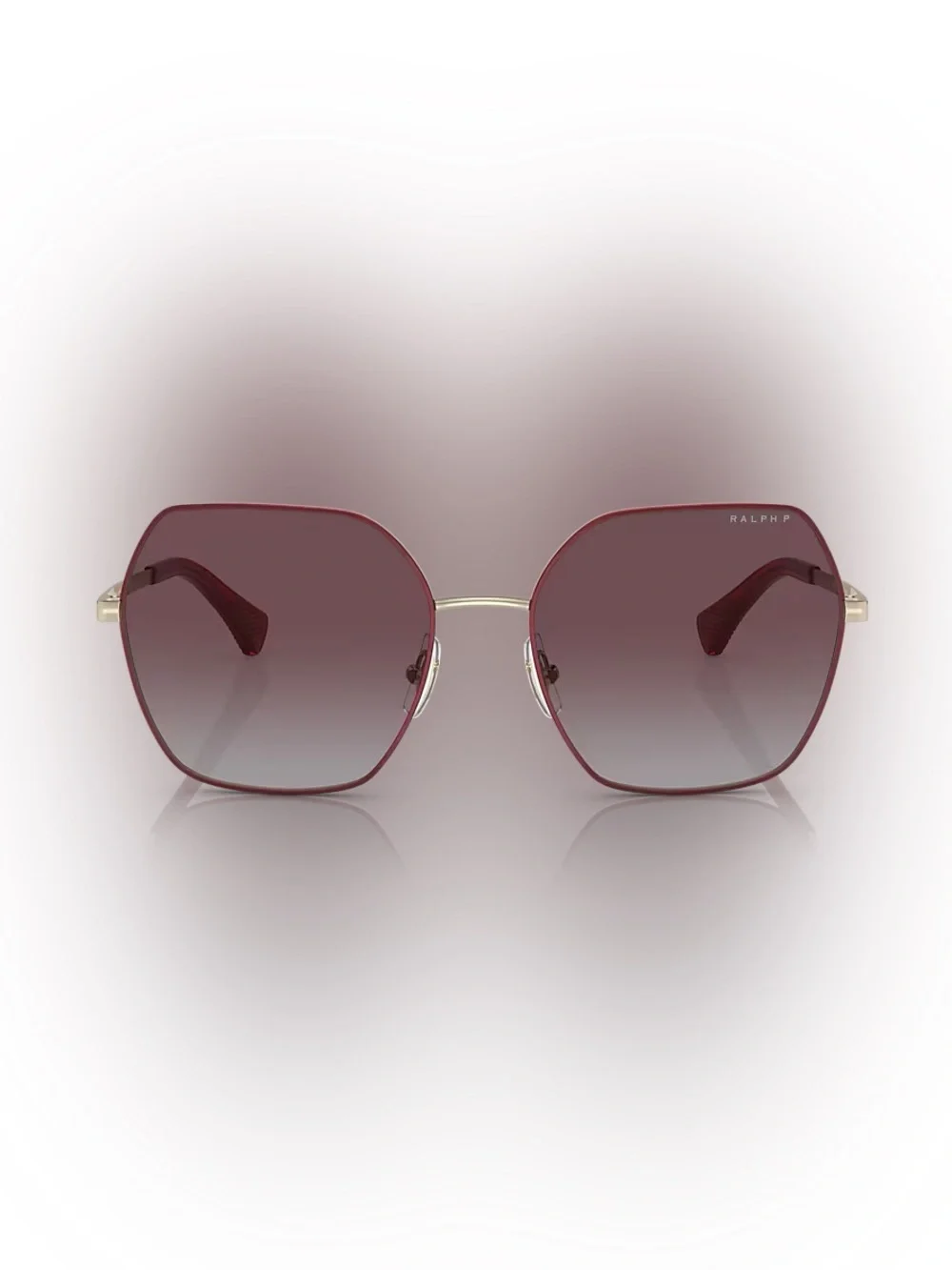 Ralph Lauren Square Pink Gradient Sunglasses